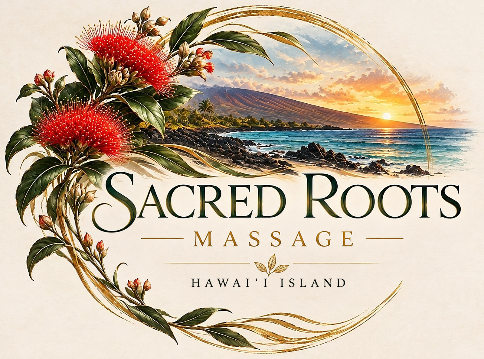 Sacred Roots Massage — licensed outcall and in-room massage therapy on Hawaiʻi Island